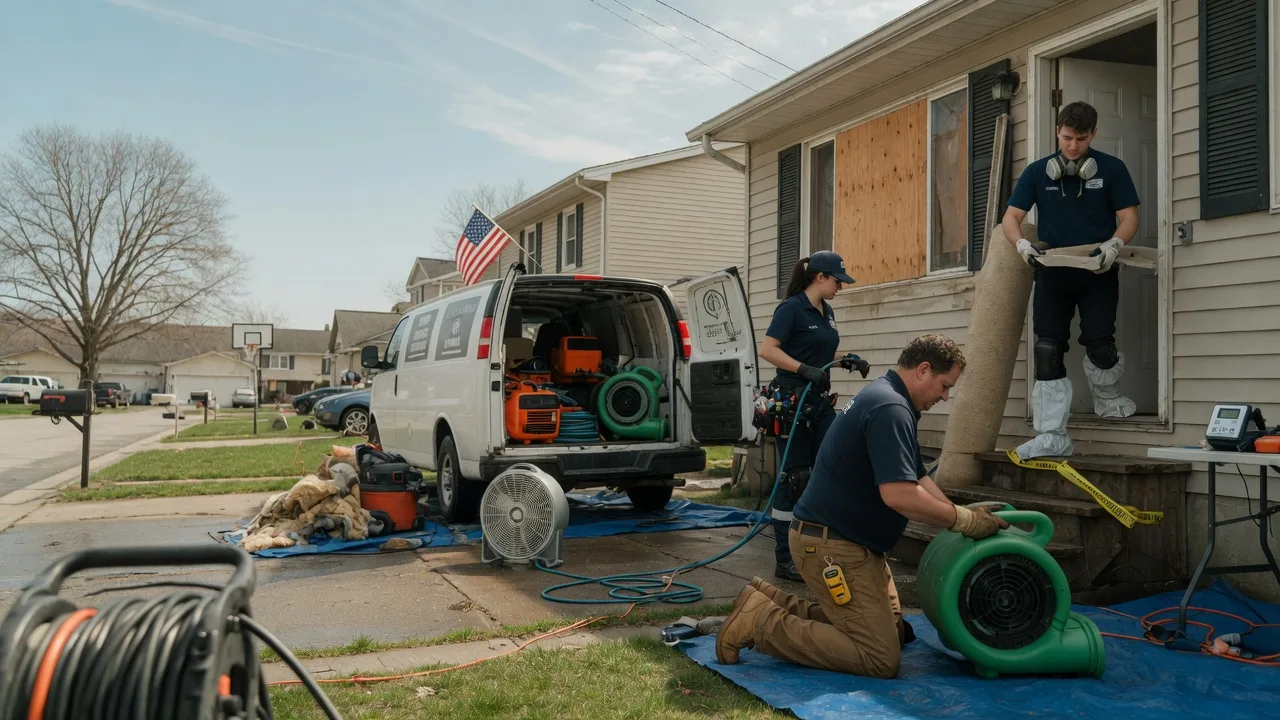 Water Damage Restoration in Dorchester, WI near me